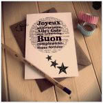 Happy Birthday in different languages