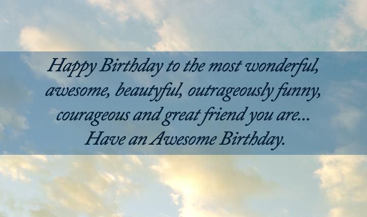 Facebook Birthday Wishes
