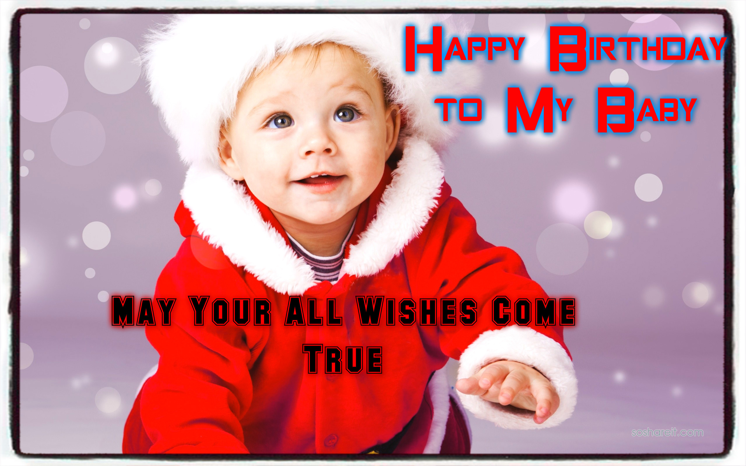 Happy Birthday Baby Wishes , Wallpapers and Quotes – SoShareIT