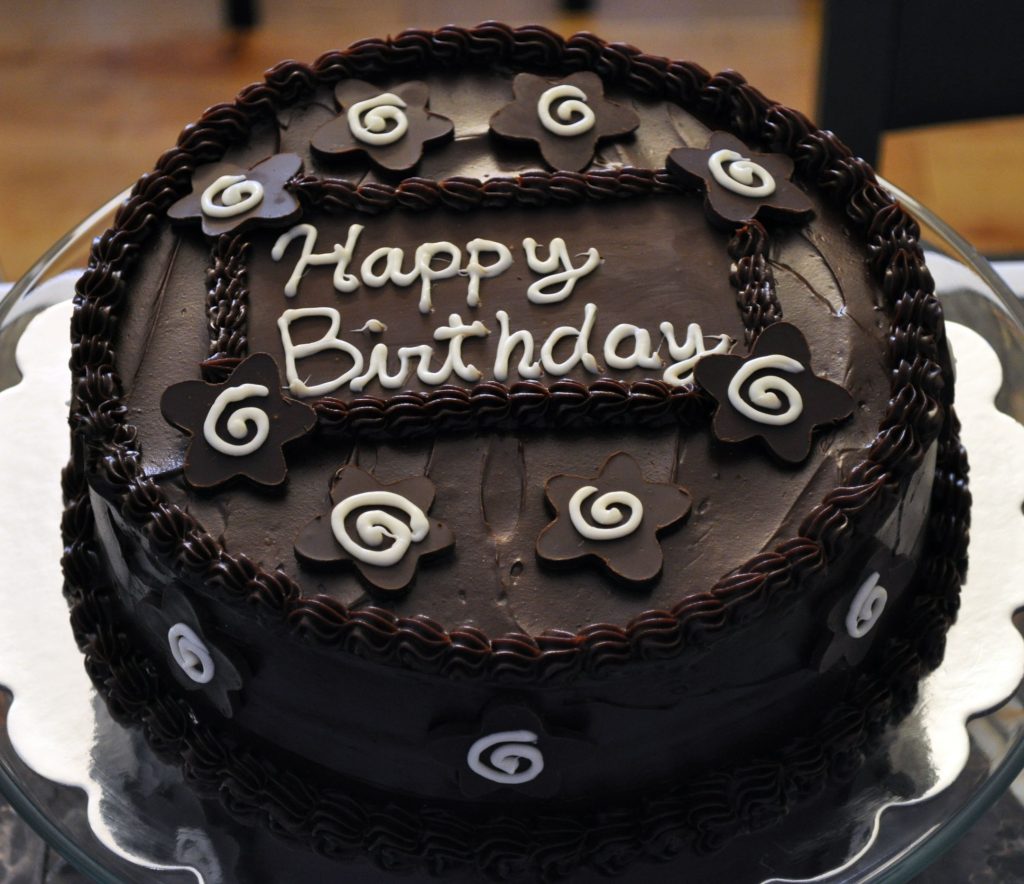 Chocolate Birthday Cake Design Black Forest