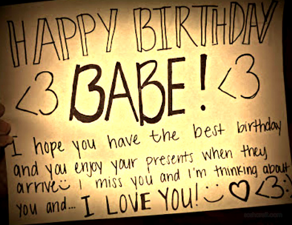 Happy Birthday My Love Wishes Quotes