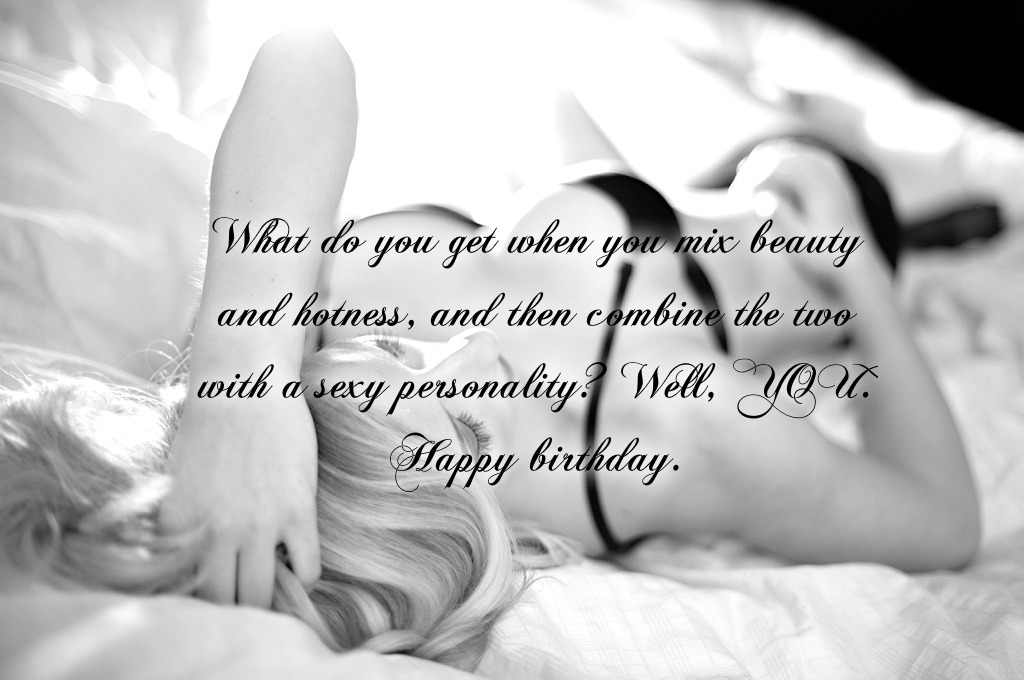 sexy birthday quotes for women